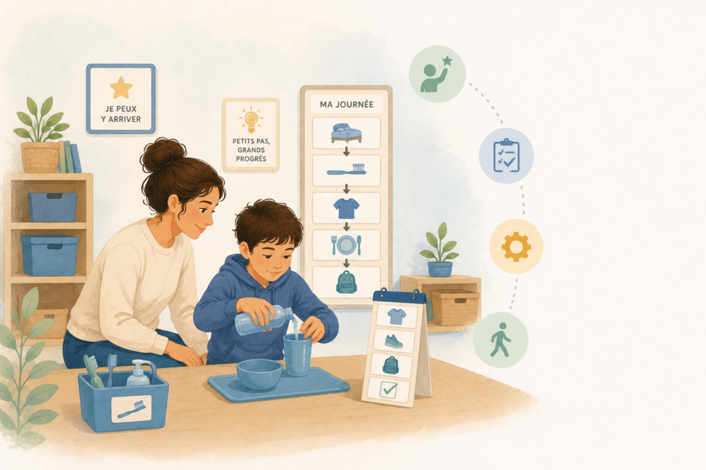 favoriser l’autonomie des personnes avec tsa
